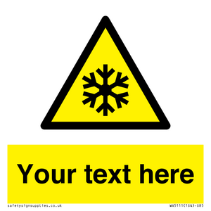 Custom Snowflake Sign